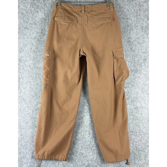 Aritzia TNA Cargo Pants Womens 6 Tan Utility Baggy Relaxed Grunge Skater - Picture 9 of 16